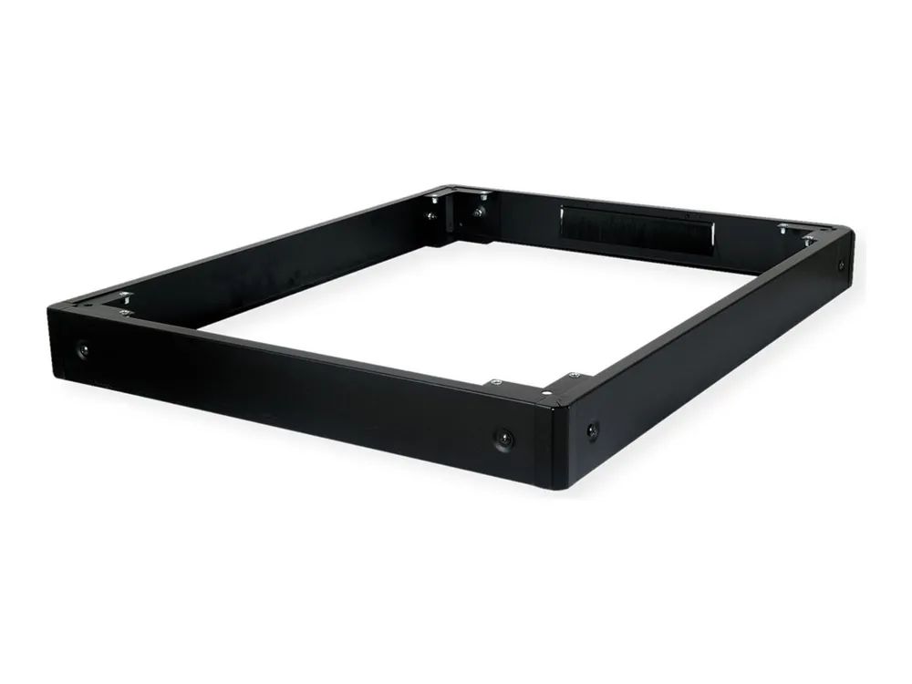 ROLINE Rack-Basis - 800 x 1000 mm (B x T) - Jet Black, RAL 9005 - 48.3 cm (19")