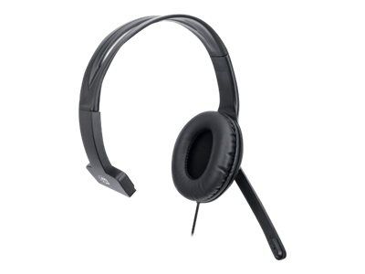 Manhattan Mono Over-Ear Headset (USB) (Clearance Pricing), Microphone Boom (padded)