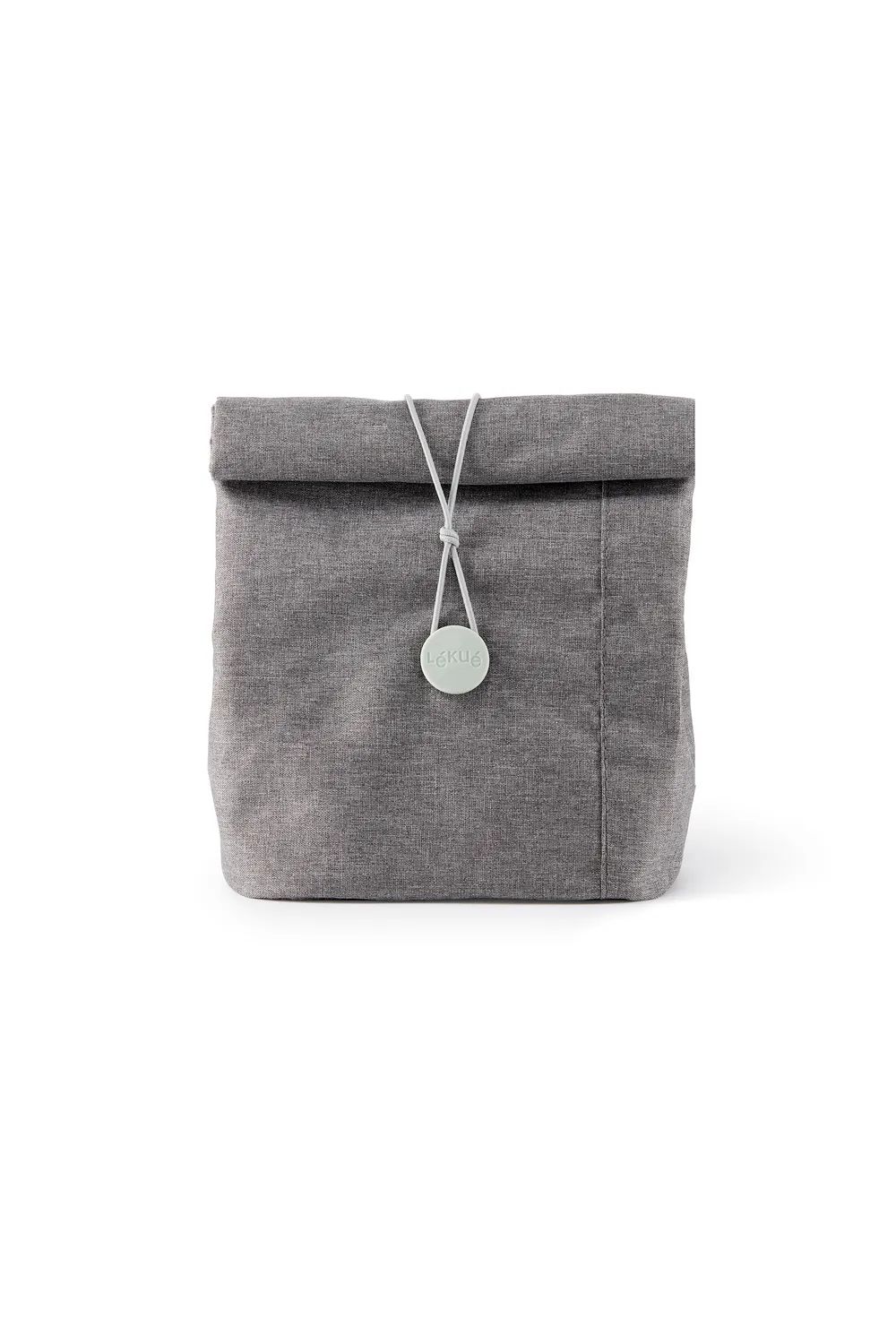 Lékué Isolierte Lunchtasche To Go Organic - Grey