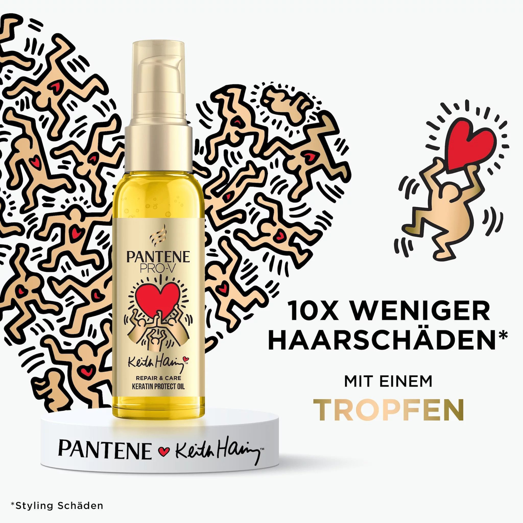 Pantene Pro-V Keith Haring Keratin Protect Oil 100 ml