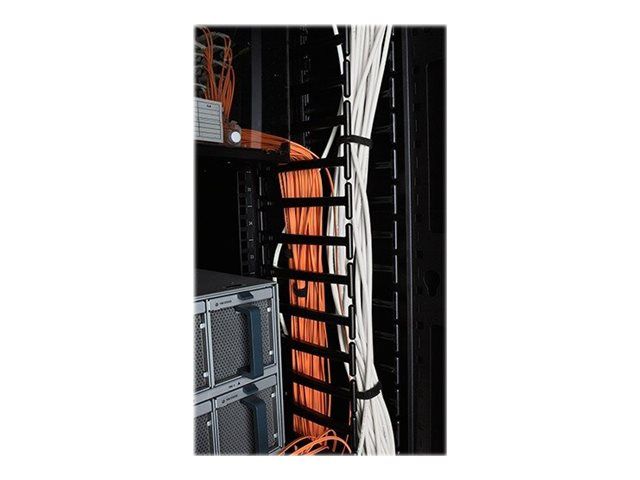 APC Rack - Kabelführungssatz - Schwarz - 42HE - TAA-konform (Packung mit 2)