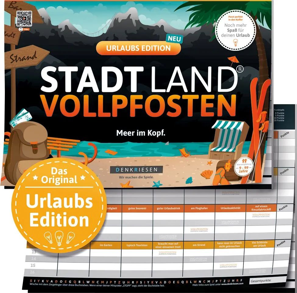 D & R Denkriesen GmbH STADT LAND VOLLPFOSTEN® Urlaubs Edition
