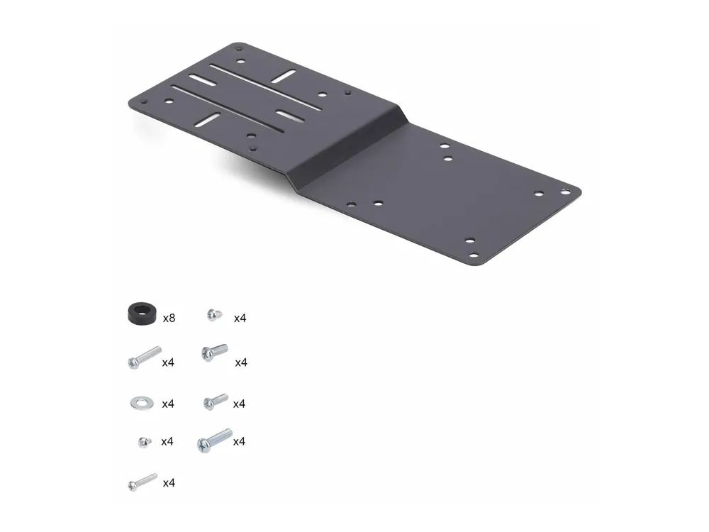 StarTech.com VESA Mounting Bracket for NUC/Thin Clients/Docking Stations - Montagekomponente (2 VESA-Befestigungshalterungen)