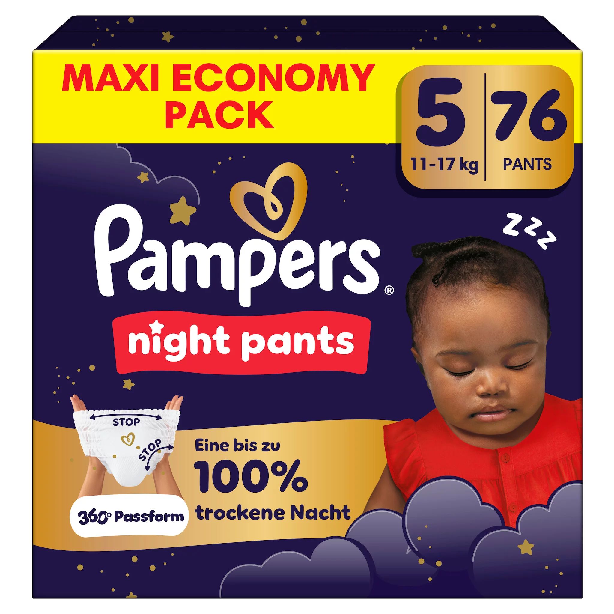 Pampers Night Pants Gr.5 Maxi 