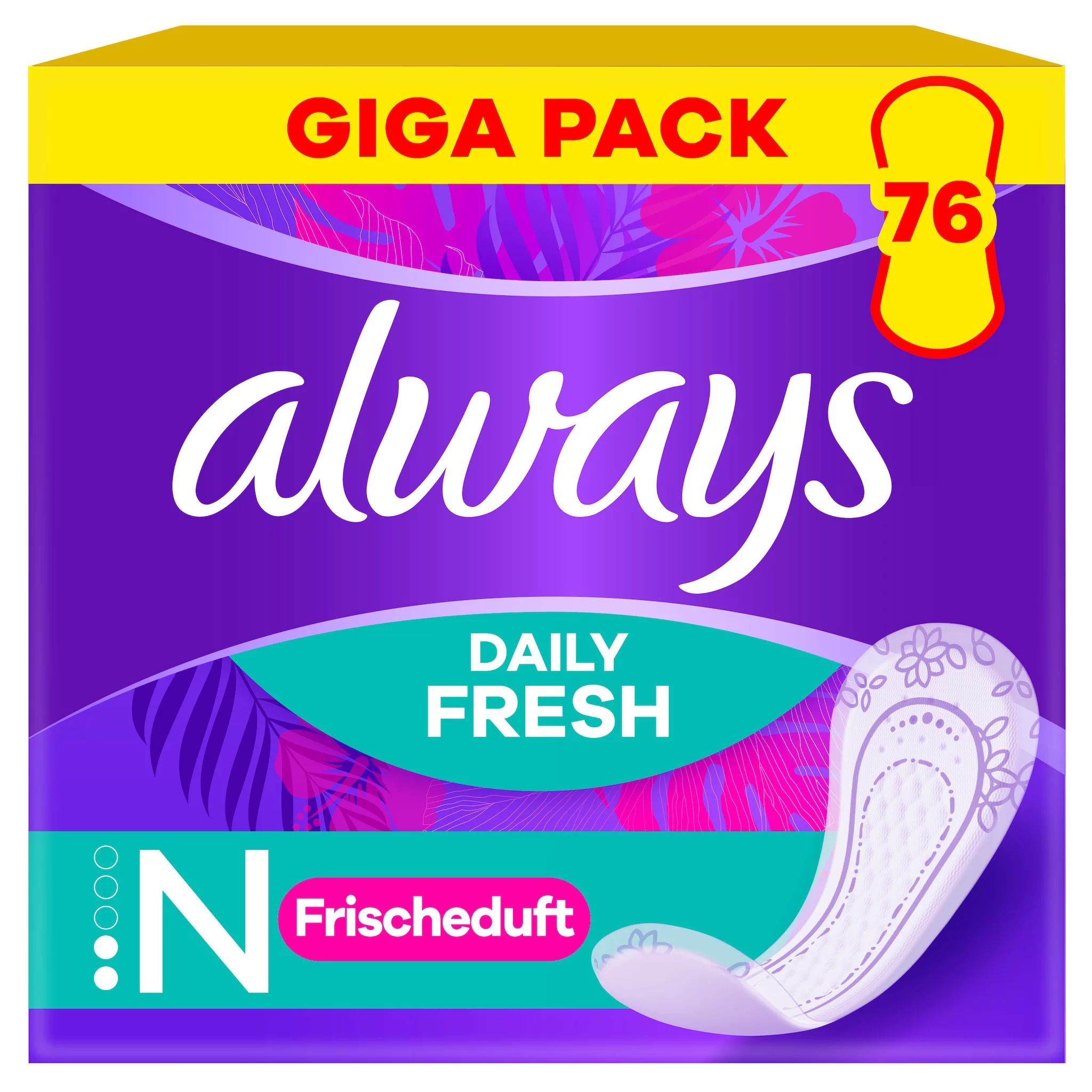 always Slipeinlage Daily Fresh Normal 