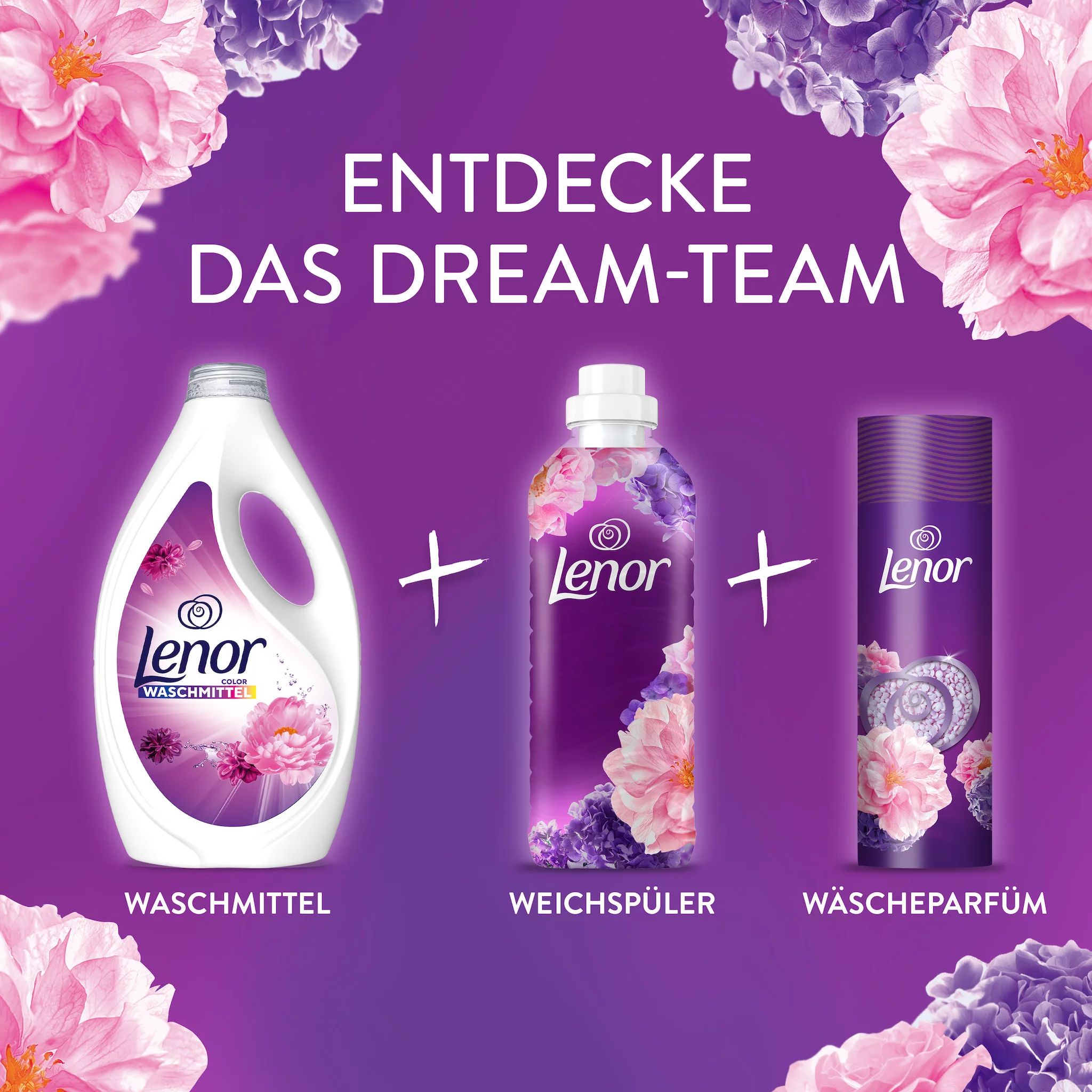 Lenor Wäscheparfüm, Blütentraum, 155g