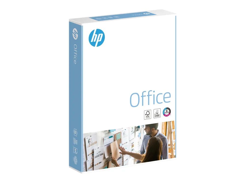 HP Office - 106 Mikron - A4 (210 x 297 mm) - 80 g/m² - 2500 Blatt Normalpapier (Packung mit 5)