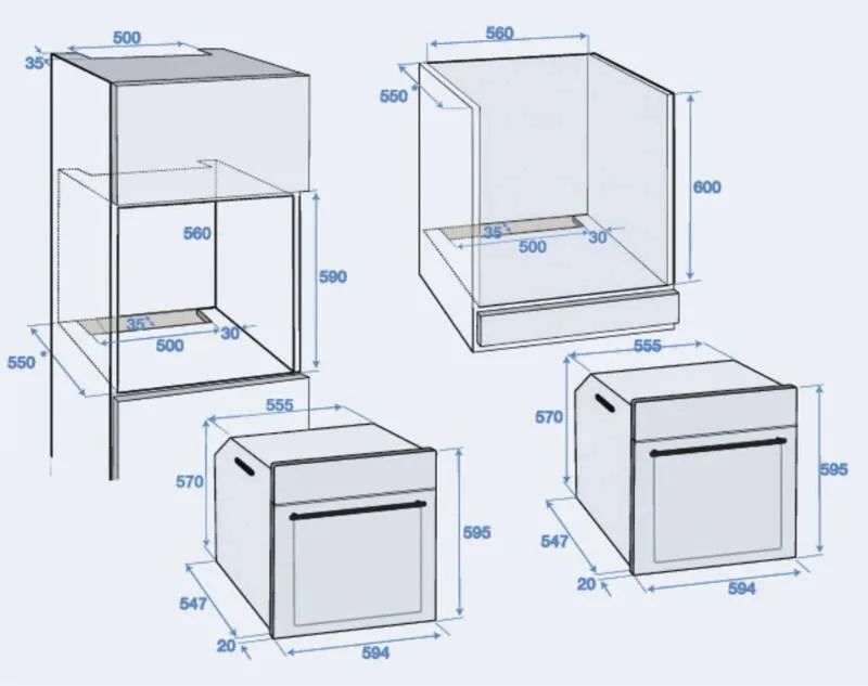 Beko BBIM12300X Backofen, Edelstahl 