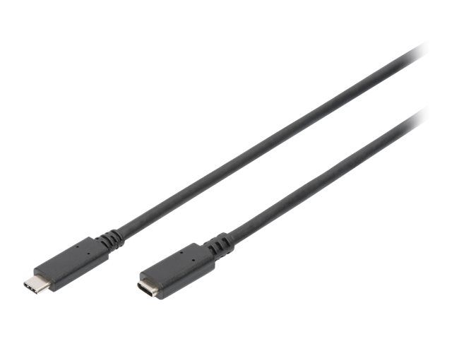 DIGITUS USB Type-C Gen2 Verlängerungskabel, Type-C to C