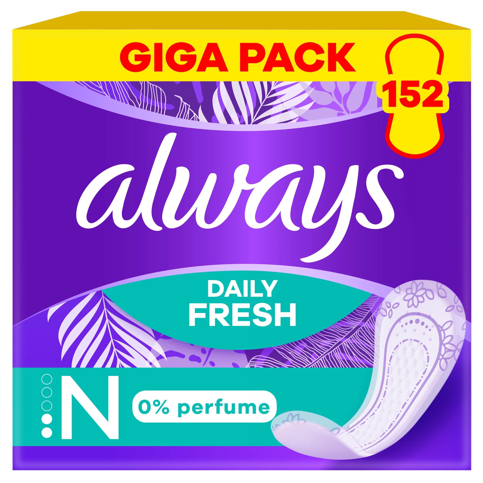 always Slipeinlage Daily Fresh Normal Duo Giga Pack 152