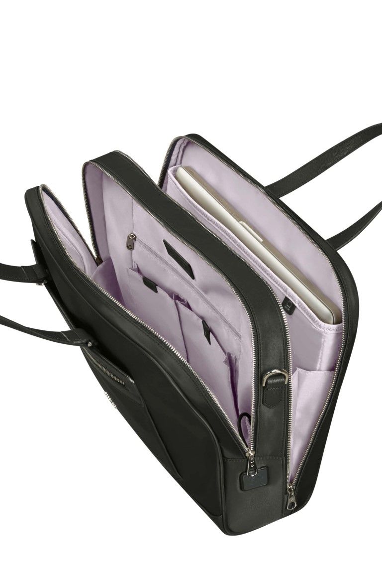 SAMSONITE ZALIA 2.0 BAILHANDLE 2 COMP, black