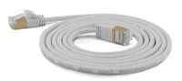 WANTEC Extra dünnes CAT7 SSTP Patchkabel - 1,5 m - Cat7 - S/FTP (S-STP) - RJ-45 - RJ-45 - Grau