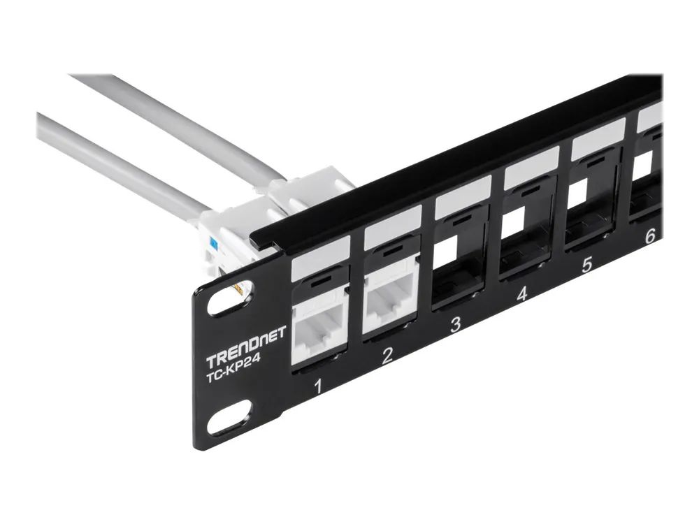 TRENDnet TC-K25C6 - Modulare Eingabe - CAT 6 - TAA-konform (Packung mit 25)