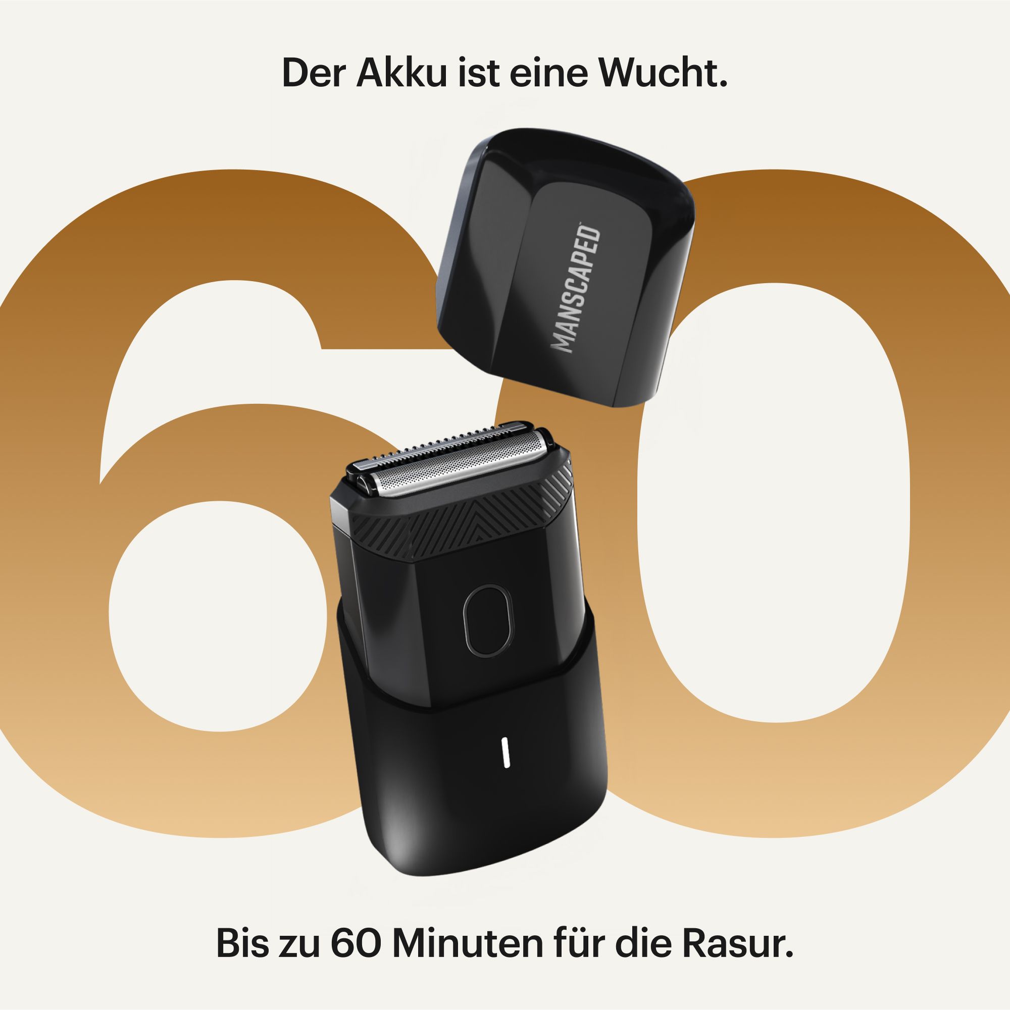 Manscaped The Handyman Rasierer Schwarz