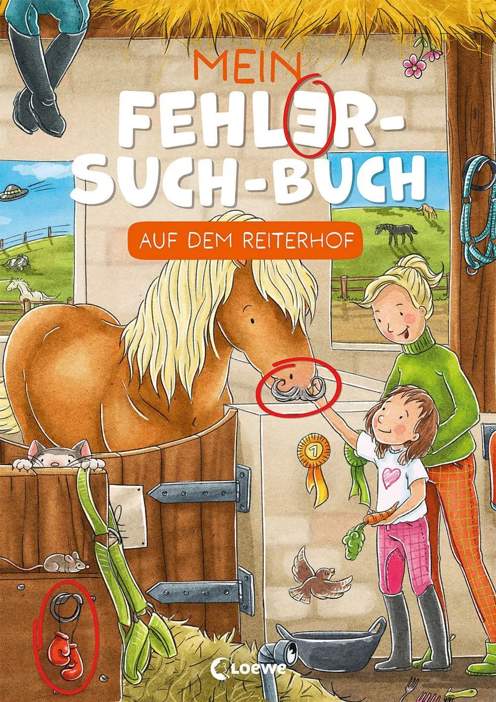 Loewe Verlag GmbH Mein Fehler-Such-Buch-Auf dem Reiterhof
