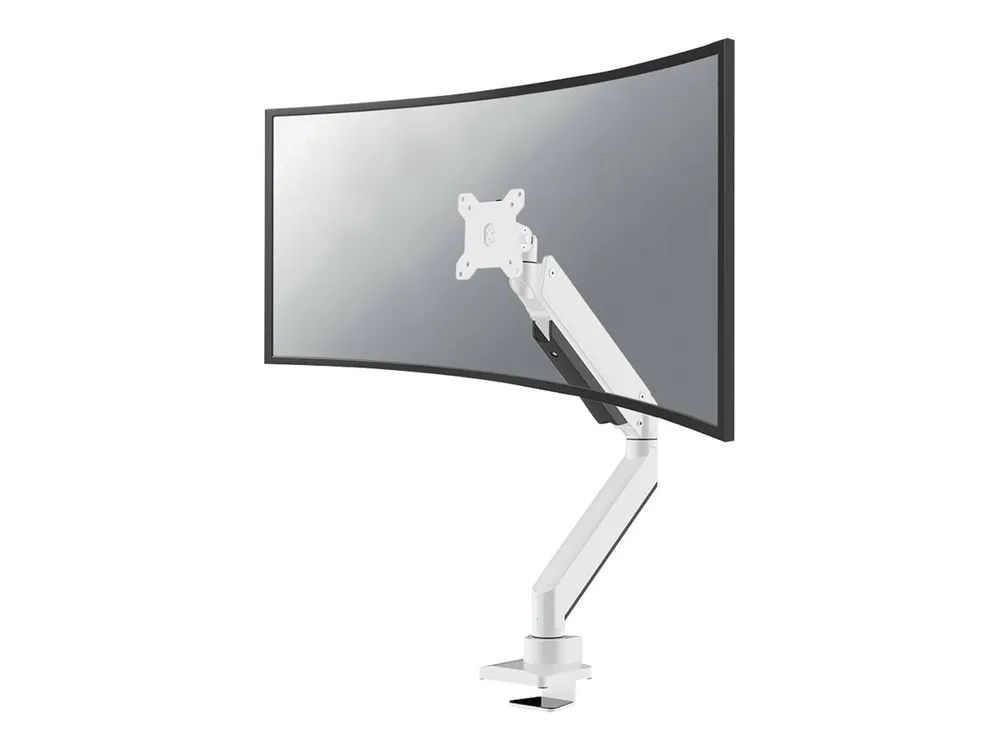 Neomounts NM-D775PLUS - Befestigungskit - Voll beweglich - für LCD-Display - Aluminium - weiß - Bildschirmgröße: 25.4-124.5 cm (10"-49")
