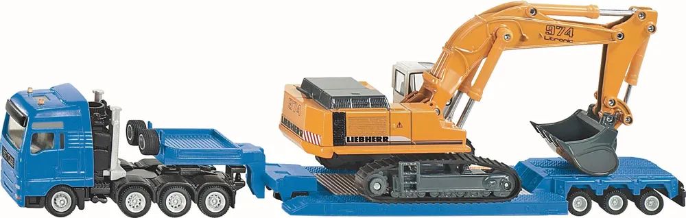 Sieper GmbH SIKU Schwertransporter+Tiefbettauflieger