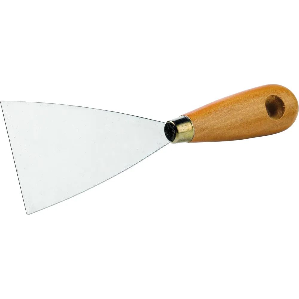 SCHULLER Malerspachtel mit ovalem Holzheft Breite 50 mm