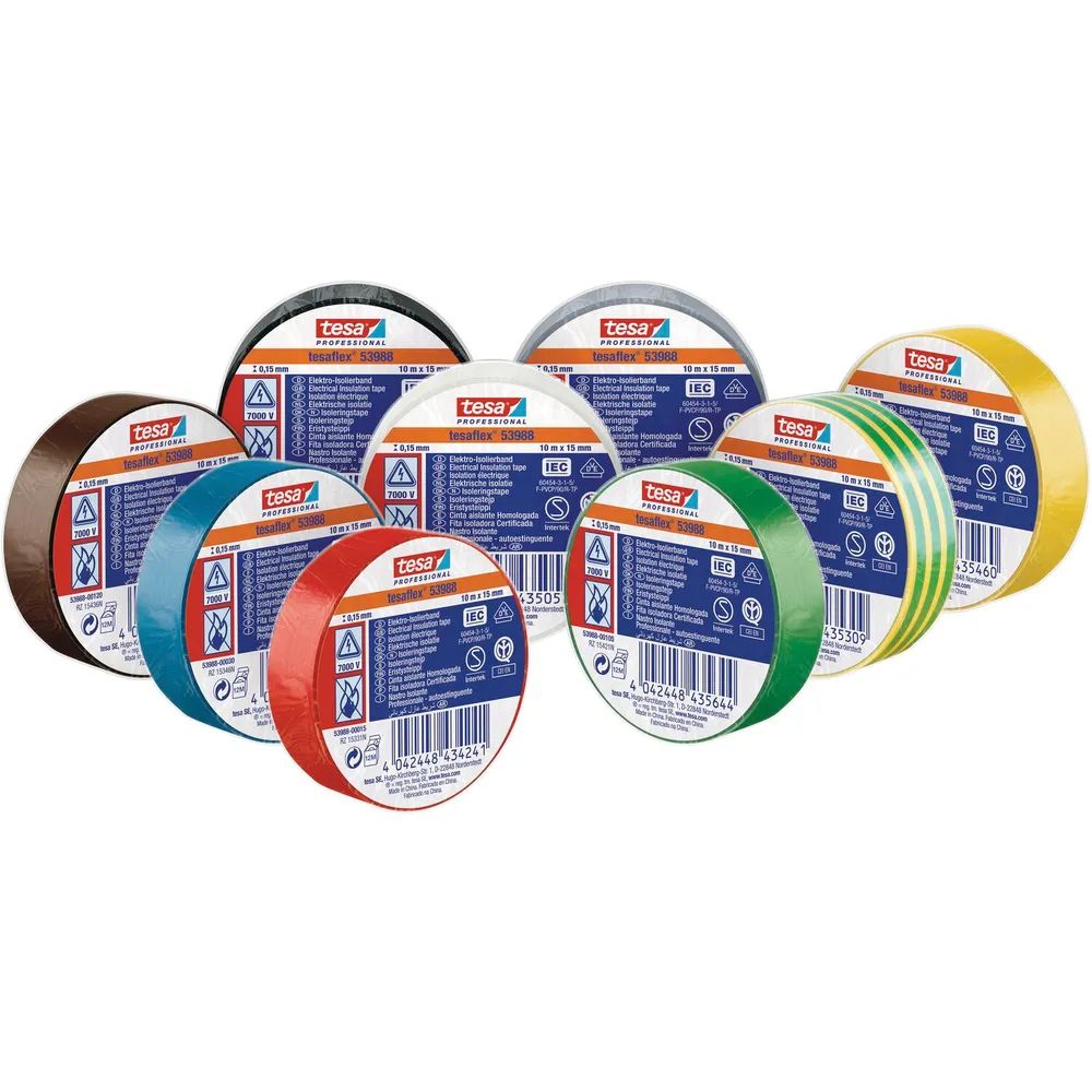 TESA - Isolierband 0,15x19mmx25m blau