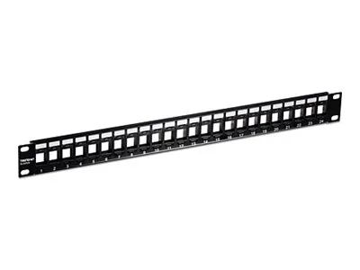 TRENDnet TC-KP24 - Patchpanel (Blindblech) - Rack montierbar - 1U - 48.3 cm (19")