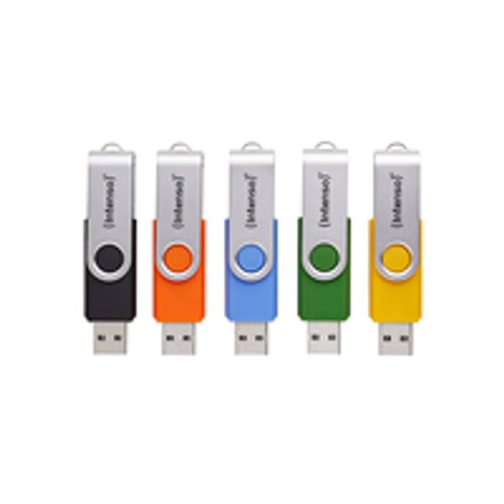Intenso USB Stick Office Line Multipack 5x16GB - USB-Stick - USB-Stick - 16 GB