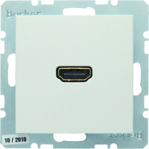 Berker HIGH DEFINITION STECKDOSE HDMI / BERKER 3315428989 S.1/B.X 3315428989