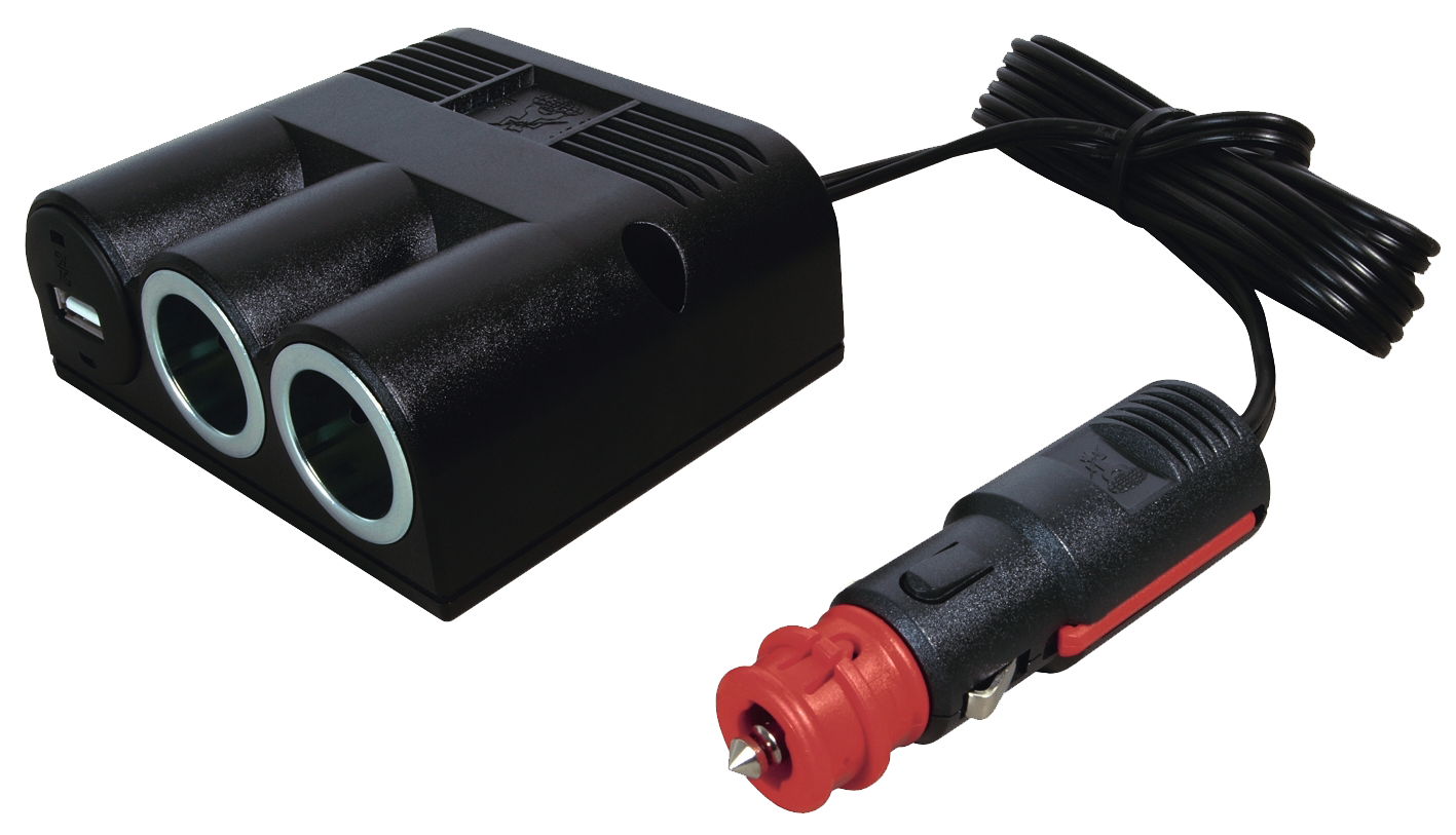 FAWO Dreifachsteckdose mit USB