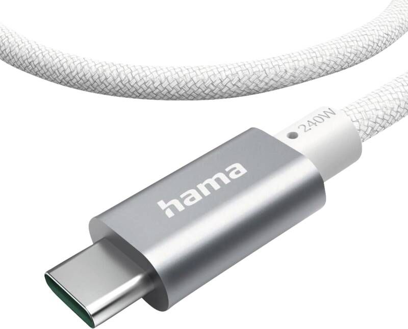 Hama 201721 240W USB-Kabel,USB C-C,1,5m,5GB