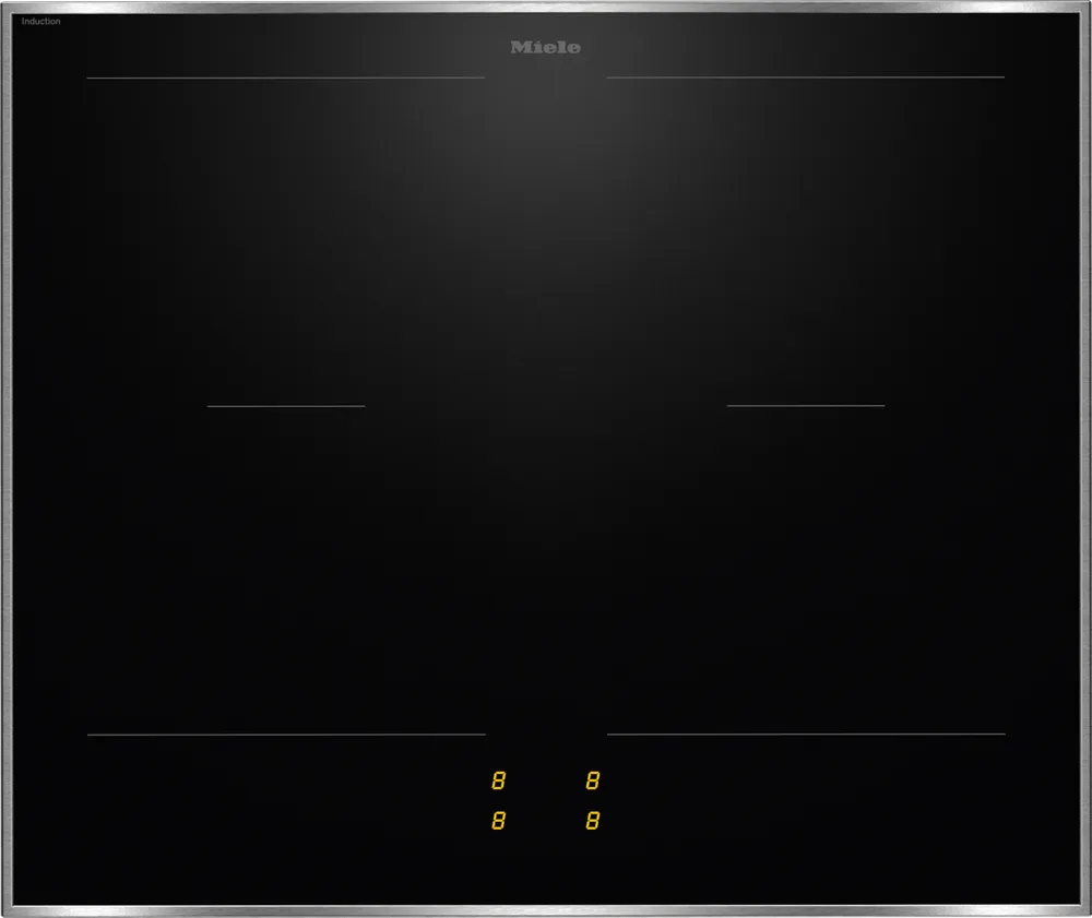 Miele Induktionskochfeld KM 8560 FR Edelstahlrahmen