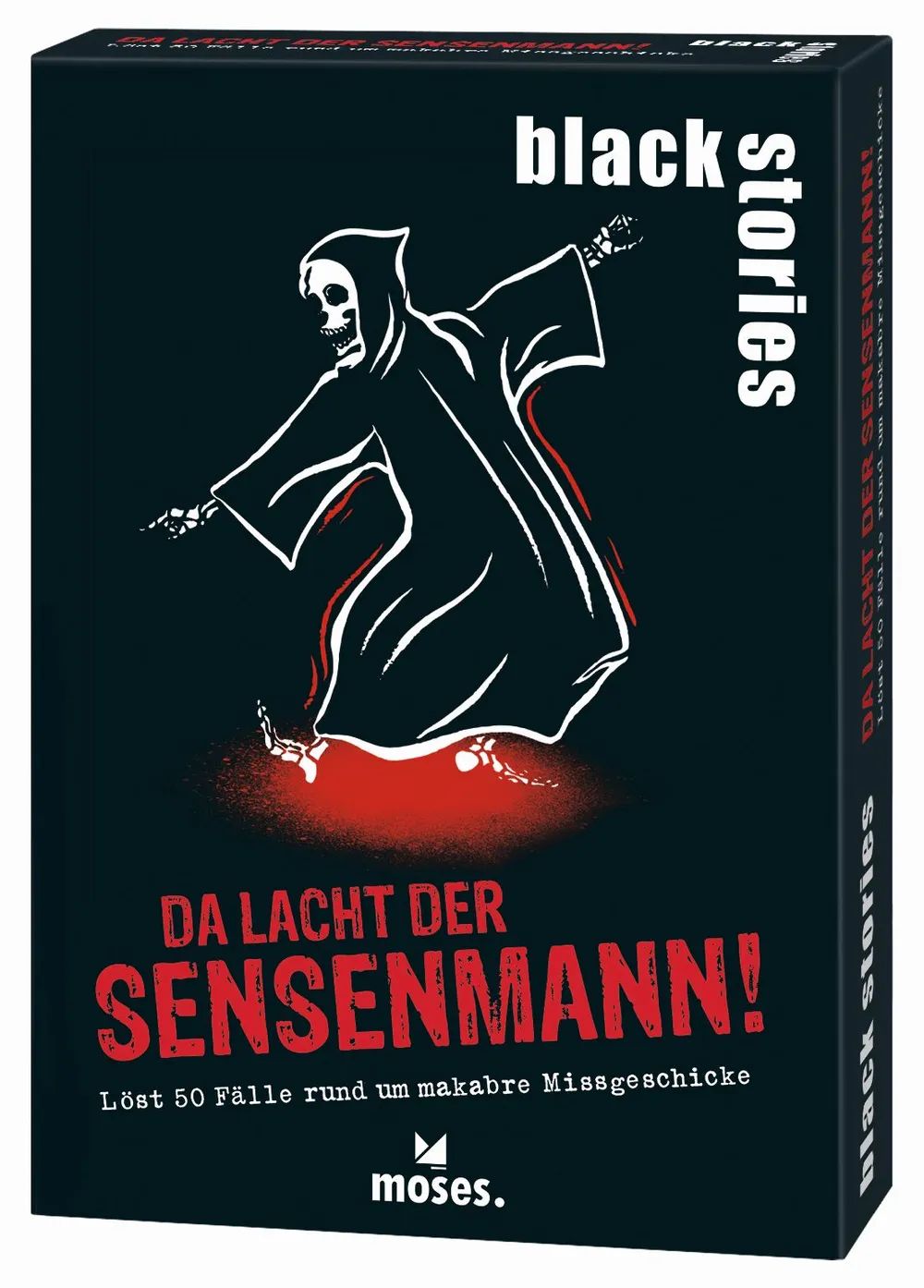 moses. Verlag GmbH black stories Da lacht der Sensenmann!