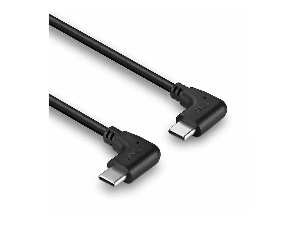 Lindy USB-Kabel - 24 pin USB-C (M) nach rechts abgewinkelt zu 24 pin USB-C (M)