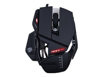 Mad Catz R.A.T.4+ - Maus - optisch - 9 Tasten
