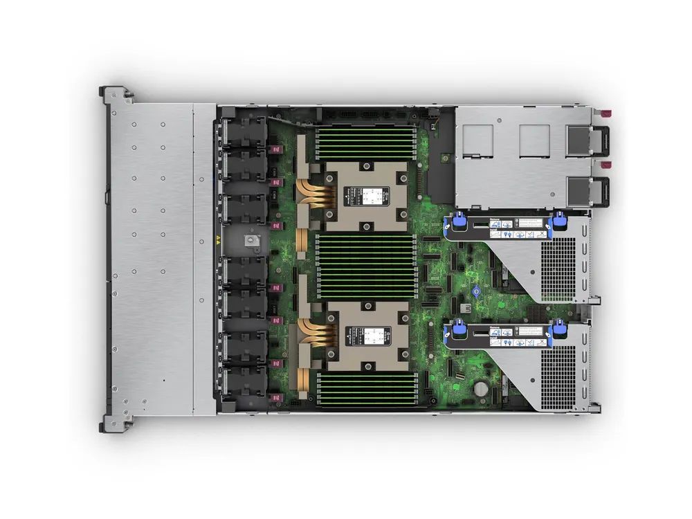 HPE ProLiant DL365 Gen11 - Server - Rack-Montage - 1U - zweiweg - 1 x EPYC 9115 / 2.6 GHz - RAM 64 GB - SATA/SAS/NVMe - Hot-Swap 6.4 cm (2.5")