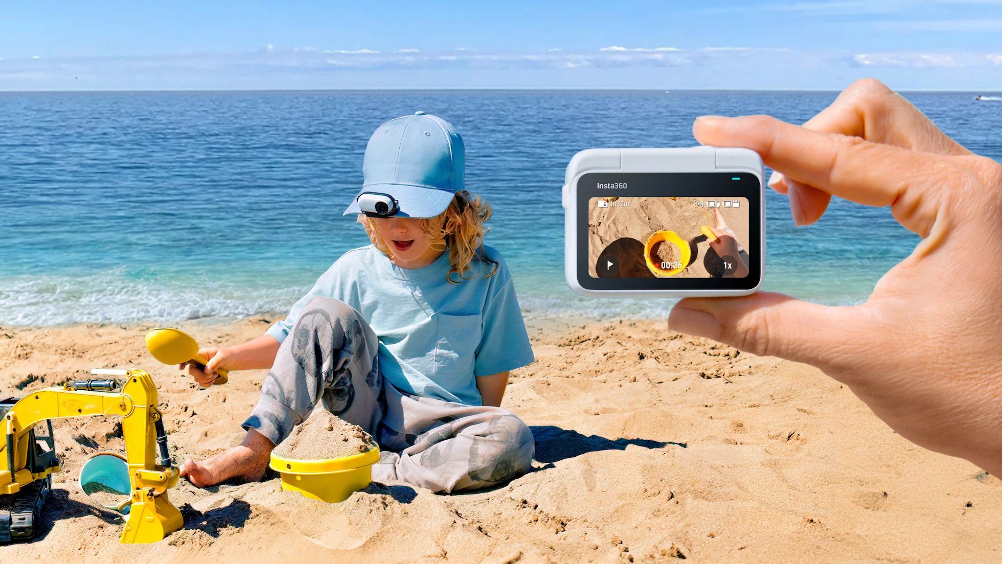Insta360 GO 3S 4K Actionkamera Standard Edition 64GB - ARCTIC WHITE