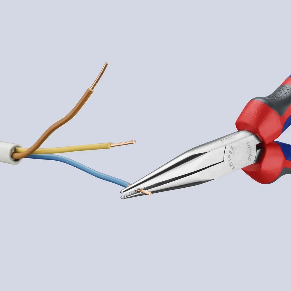 KNIPEX Telefonzange mit Comfort-Griffen verchromt 160 mm