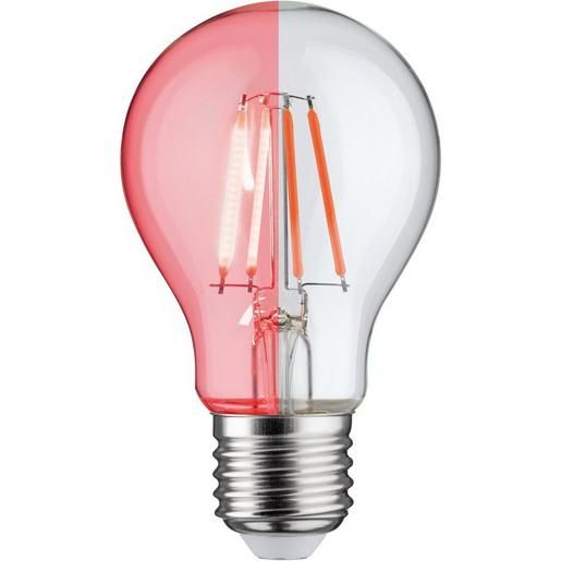 Paulmann LED LAMPE FILAMENT 1,3W E27 / PAULMA KLARGLAS ROT 28723