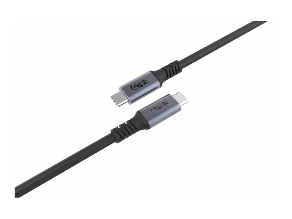 MicroConnect USB-C to cable Premium 240W 40Gbps USB4 - Kabel - Digital/Daten