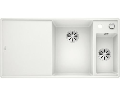 Blanco Axia III 6 S-F Silgranit PuaDur Be re, Glas