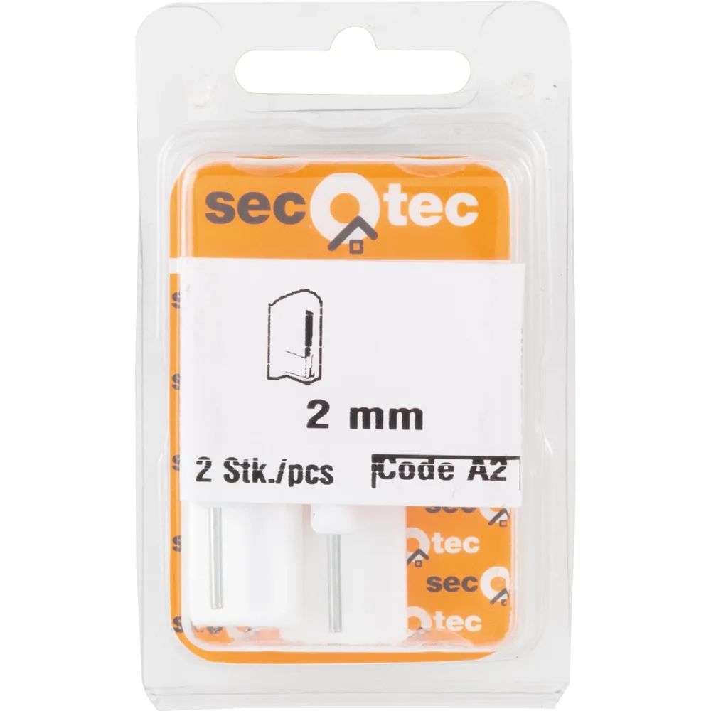 Schachermayer VVP SECOTEC Vitragenhaken selbstklebend weiß SB-2
