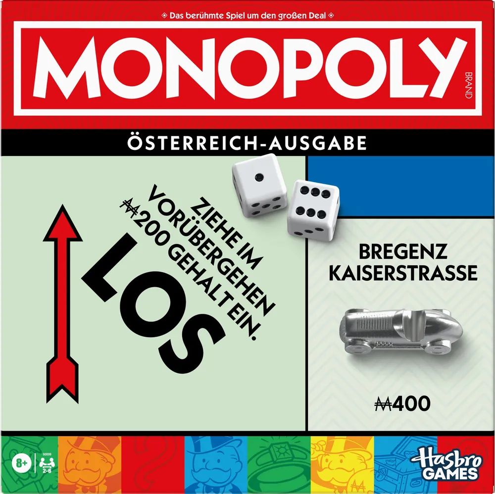 Hasbro European Trading B.V. Monopoly Classic Österreich