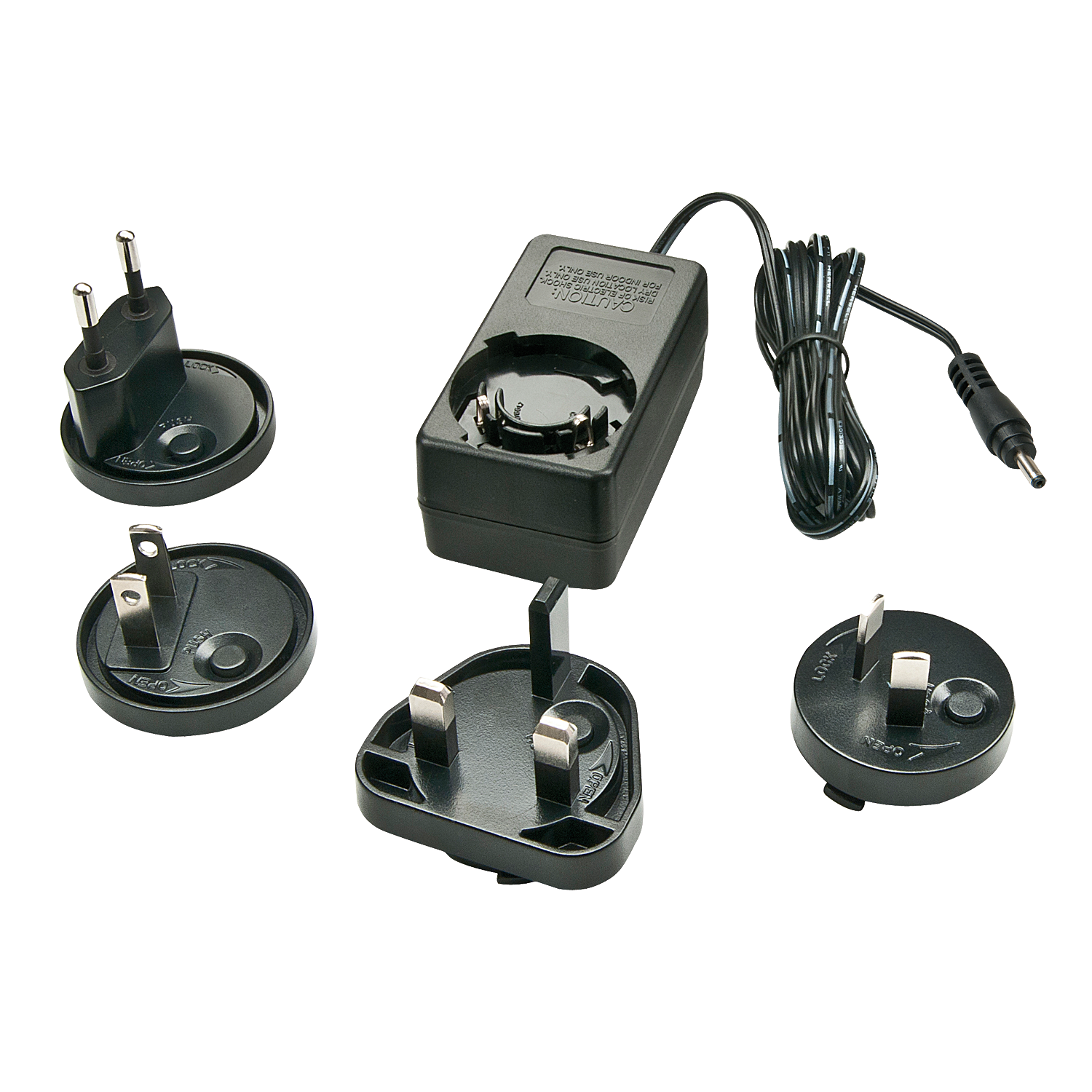 Lindy Multi Country Switching AC Adapter - Netzteil - 3 A (Gleichstromstecker 3,5 x 1,35 mm)