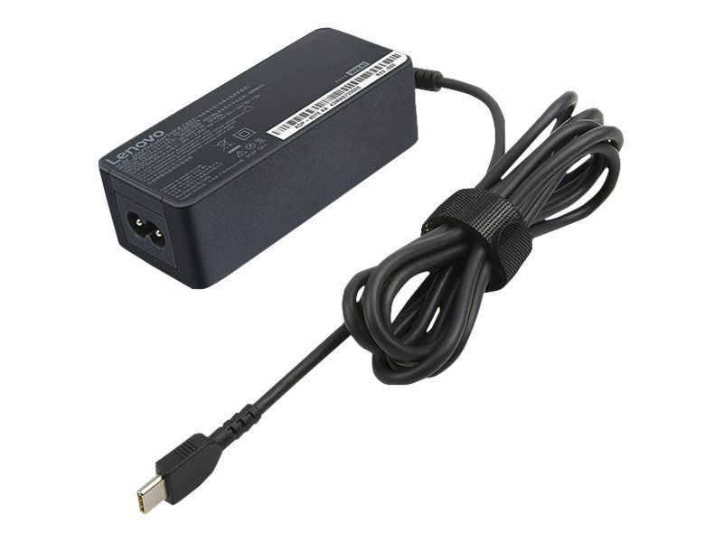 Lenovo 45W Standard AC Adapter (USB Type-C) - Netzteil - Wechselstrom 100-240 V - 45 Watt - für Lenovo 100e (1st/2nd Gen)