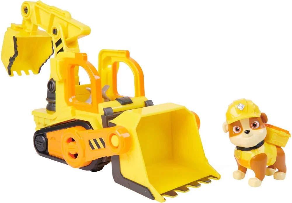 Spin Master Rubble & Crew - Planierraupen-Baufahrzeug mit Rubble-Figur