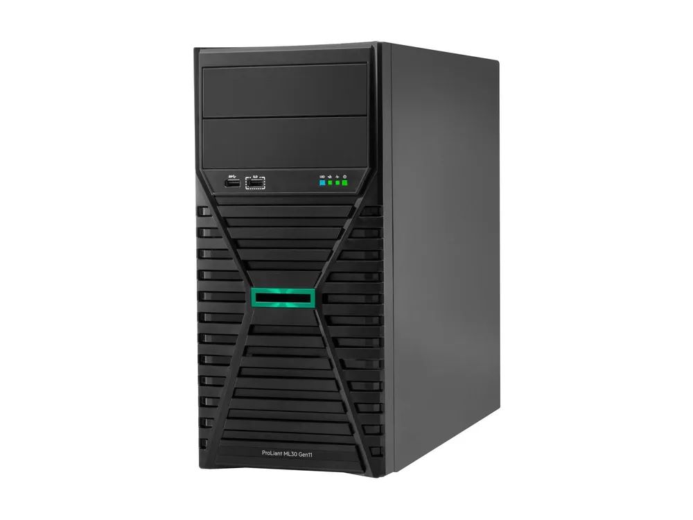 HPE ProLiant ML30 Gen11 - Server - Tower - 4U - 1-Weg - 1 x Xeon 6315P / 2.8 GHz - RAM 32 GB - SATA - nicht Hot-Swap-fähig 8.9 cm (3.5")