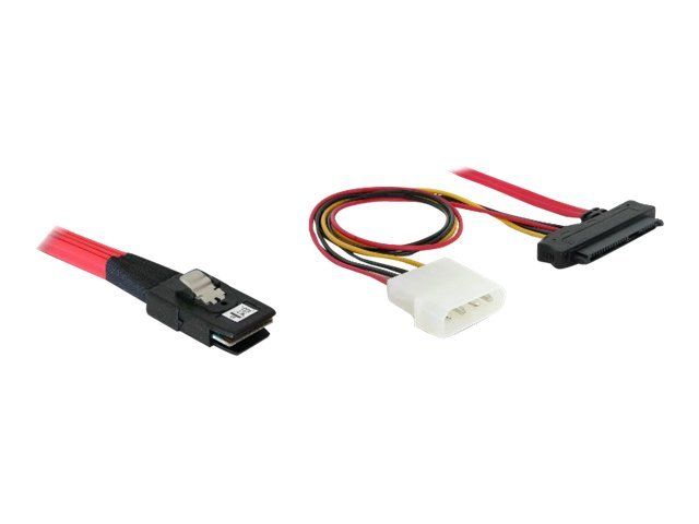 Delock Internes SAS-Kabel - 4-Lane - 36 PIN 4iMini MultiLane (M)