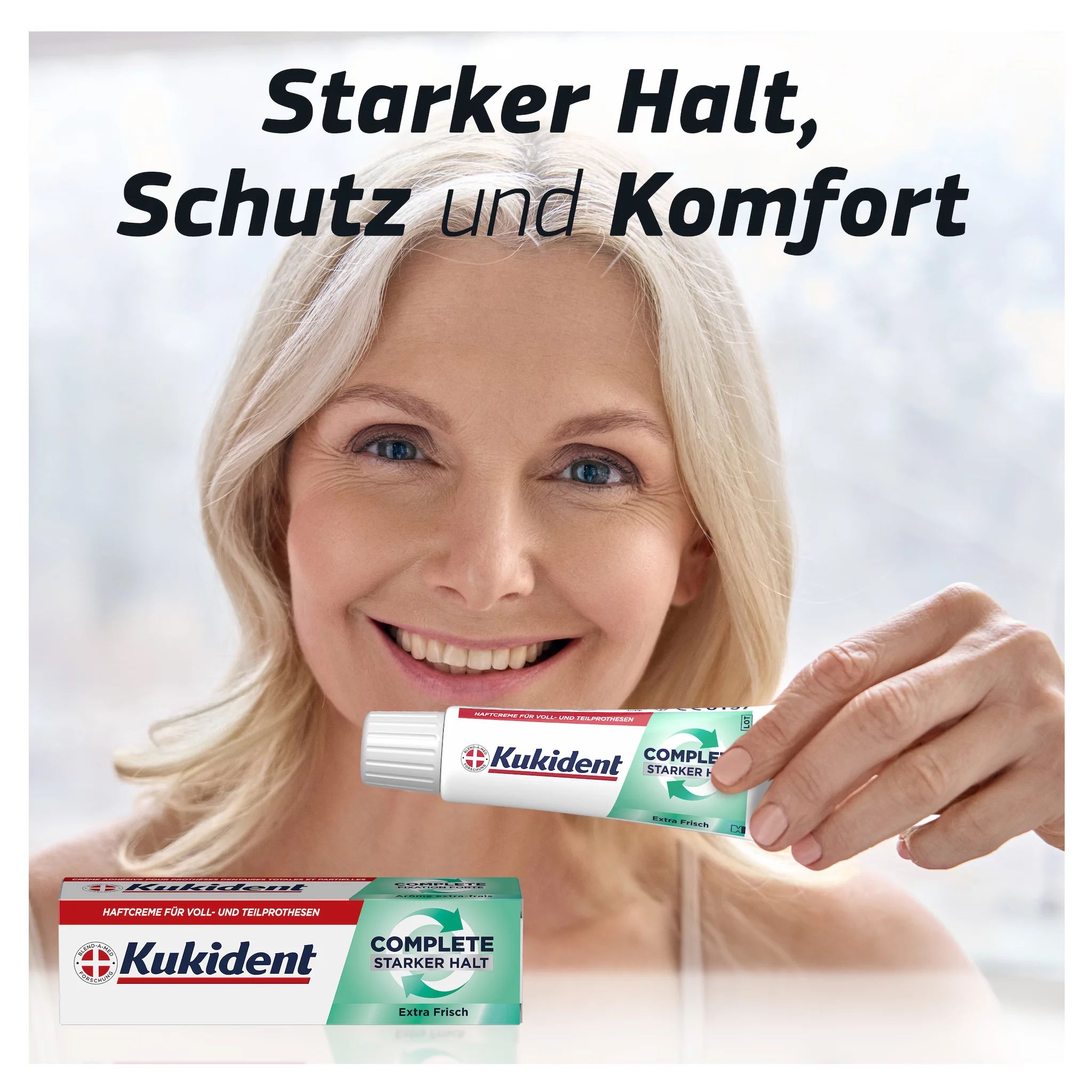 Kukident Haftcreme Complete Extra Frisch 47g