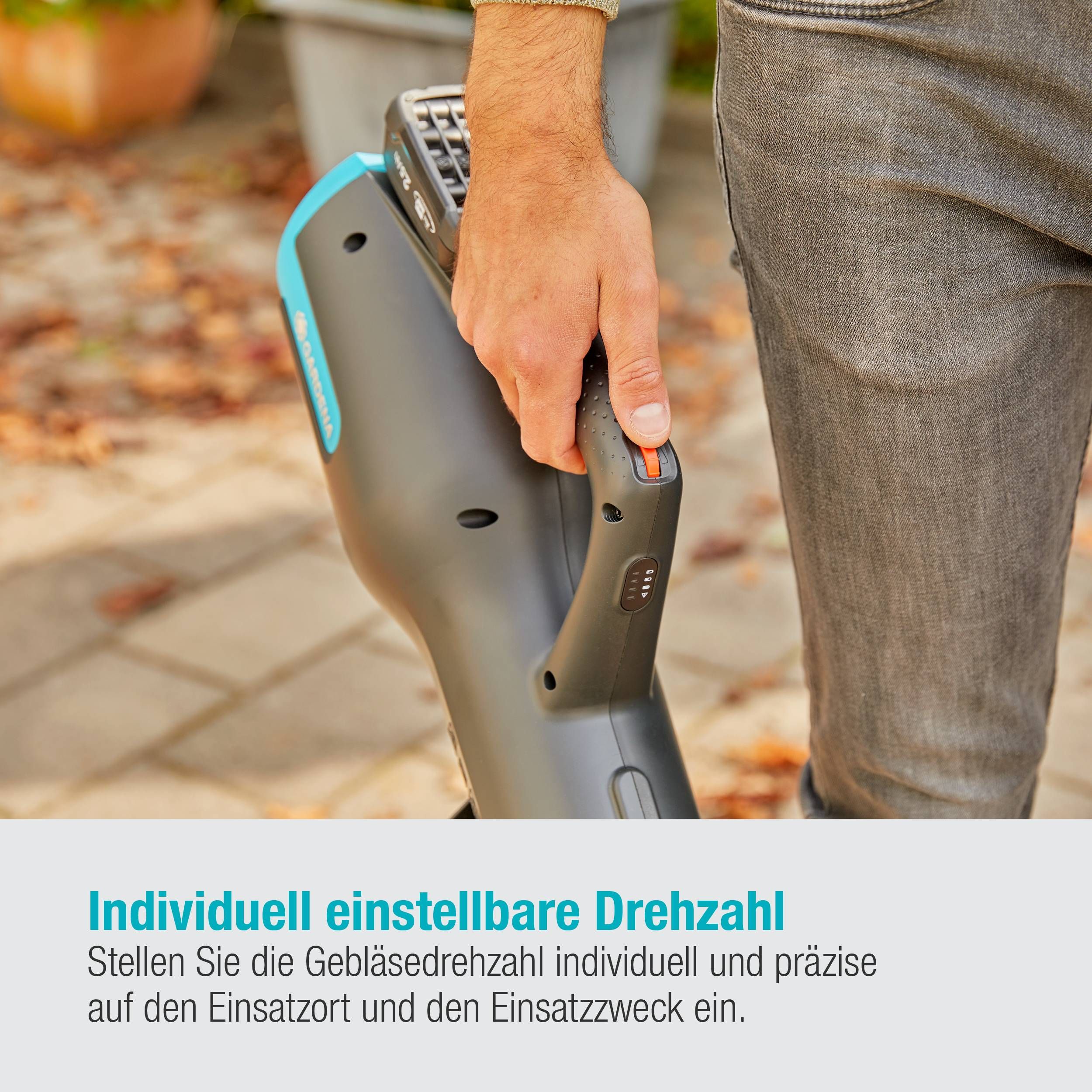 Gardena Akku-Gartensauger/-Bläser PowerJet 18V P4A solo