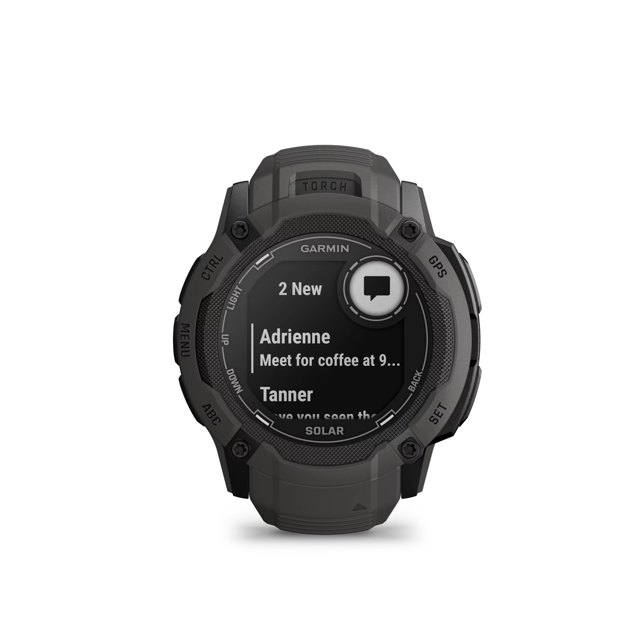 Garmin Instinct 2X Solar, Graphit