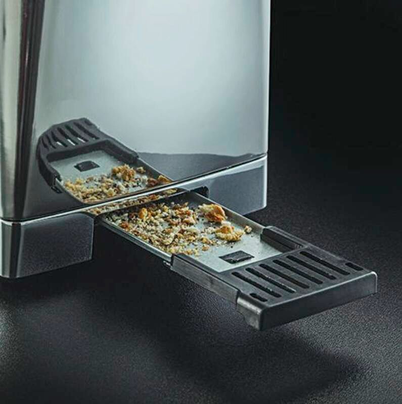 Russell Hobbs Luna Moonlight Grey Langschlitz-Toaster