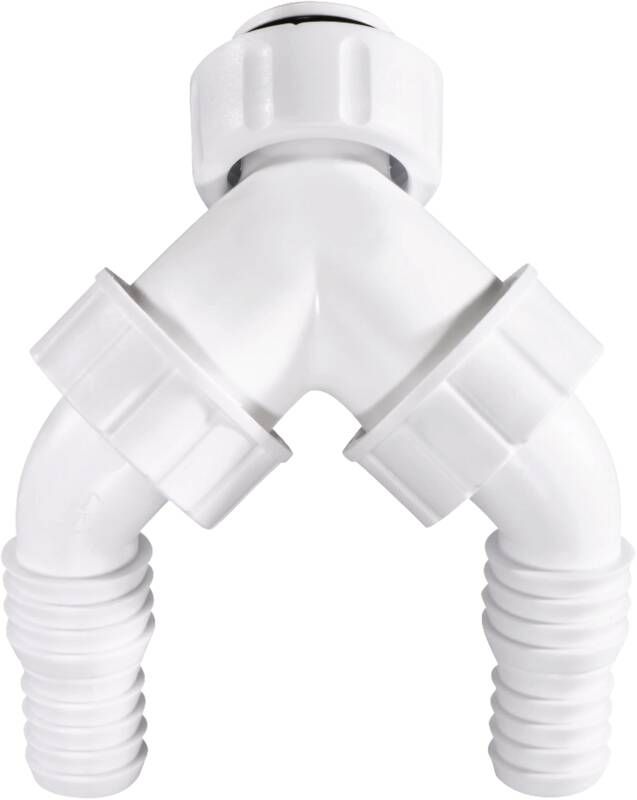 Xavax 220746 Doppel-Geräteanschlussttülle mit Rückflussverhinderer